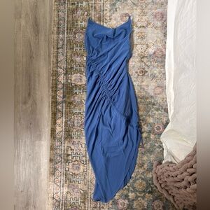 Abercrombie & Fitch Asymmetrical Blue Dress